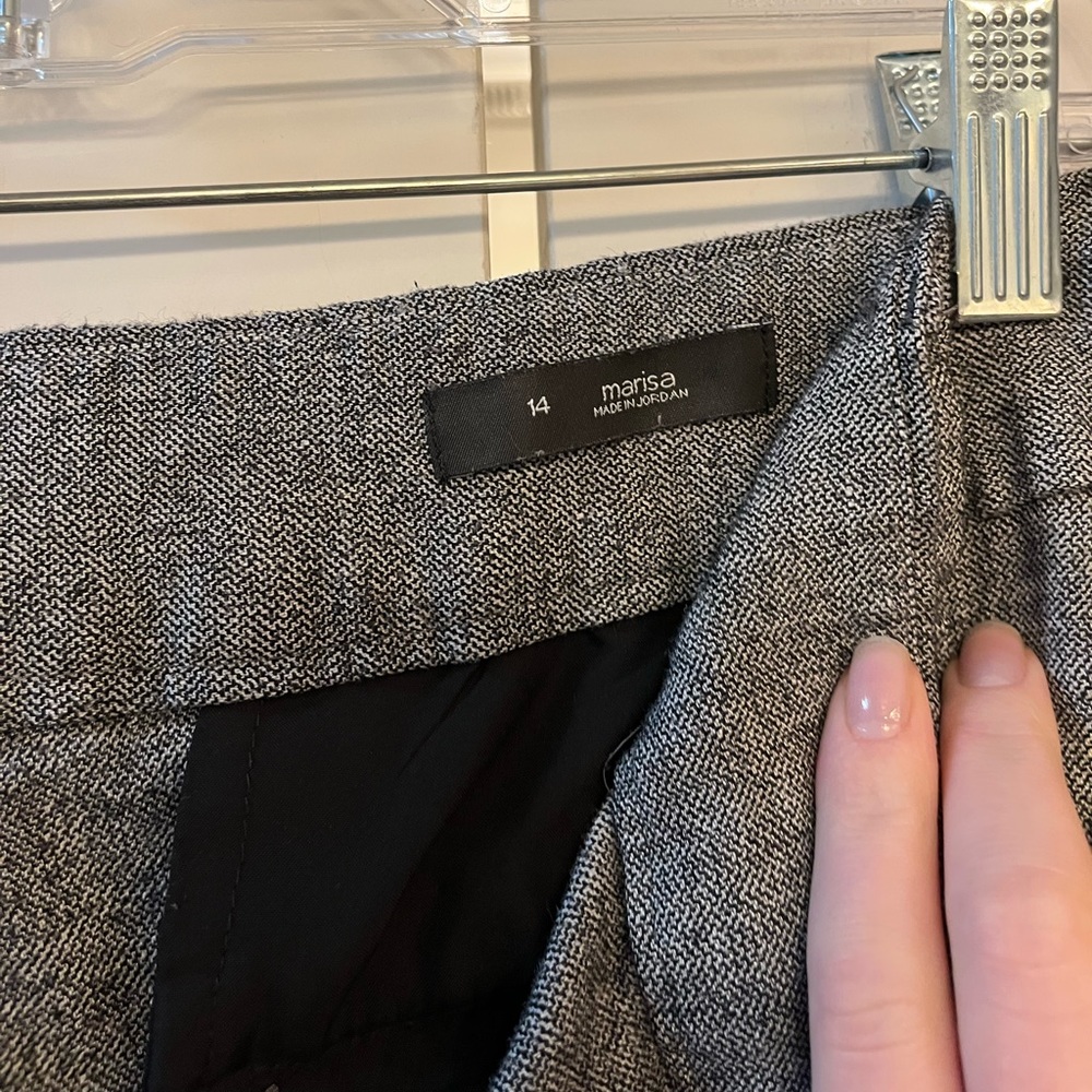 Loft 493543 Charcoal Marisa Pants Size 14 - Picture 6 of 14